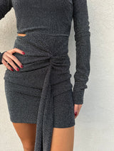 Abito lurex cut out - PATRIZIA PEPE