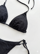 Bikini triangolo PIZZO NERO - MATINÉE