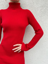 Abito spacchetto ROSSO - KONTATTO