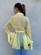 Camicia petalo GIALLA - BABYLON