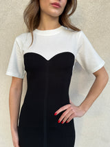 Abito cuore midi - PATRIZIA PEPE