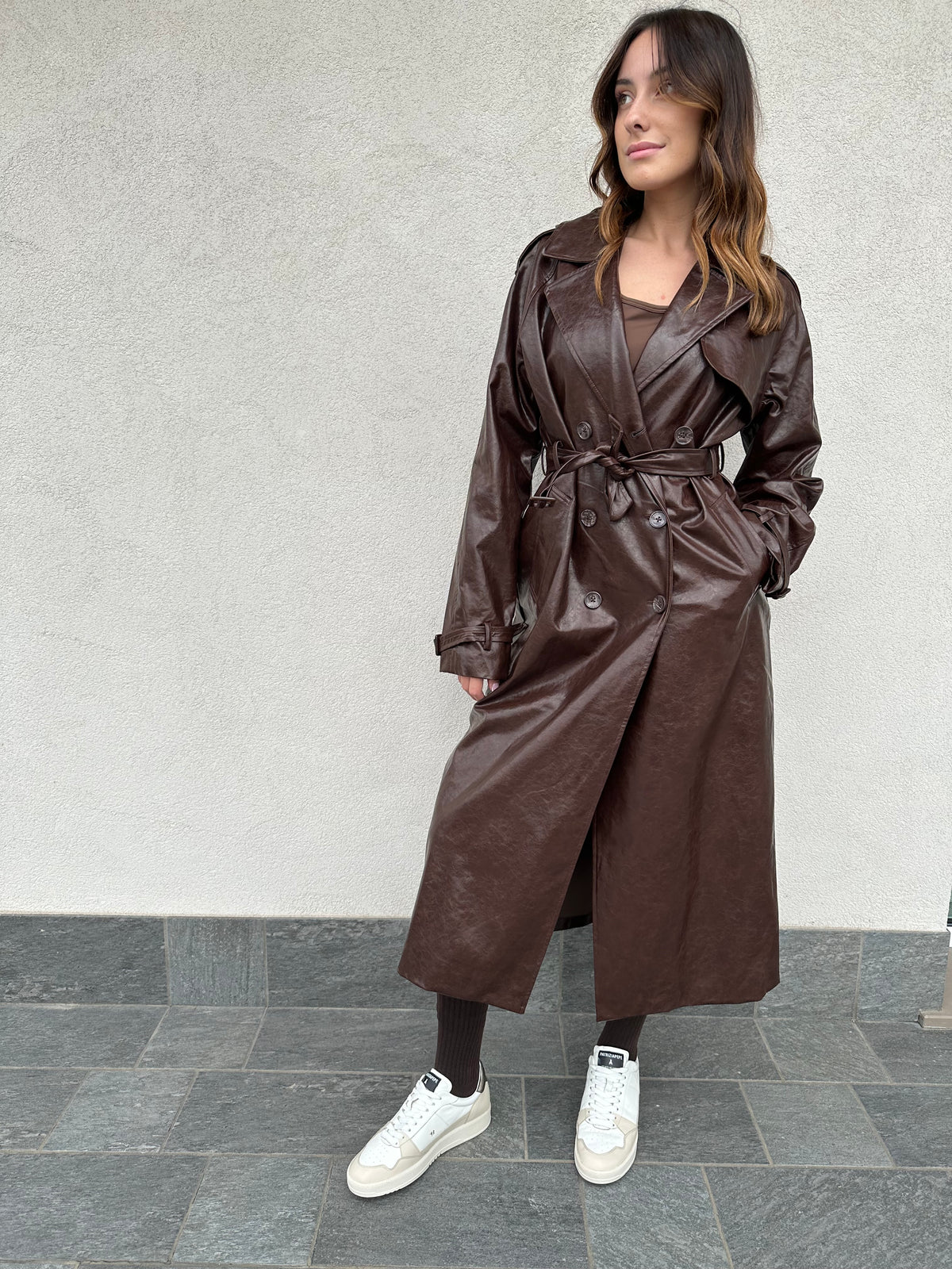 Trench ecopelle MORO - HINNOMINATE