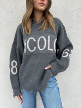 Maglione cappuccio GRIGIO - VICOLO