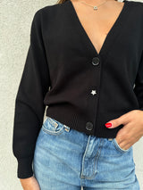 Cardigan NERO - VICOLO