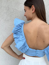 Top romantico AZZURRO - SILENCE LIMITED