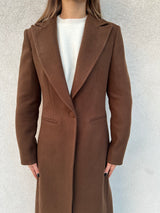 Cappotto monopetto MORO - SILENCE LIMITED