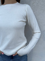 Girocollo basic PANNA - VICOLO