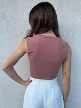 Top squadrato TERRACOTTA - PATRIZIA PEPE