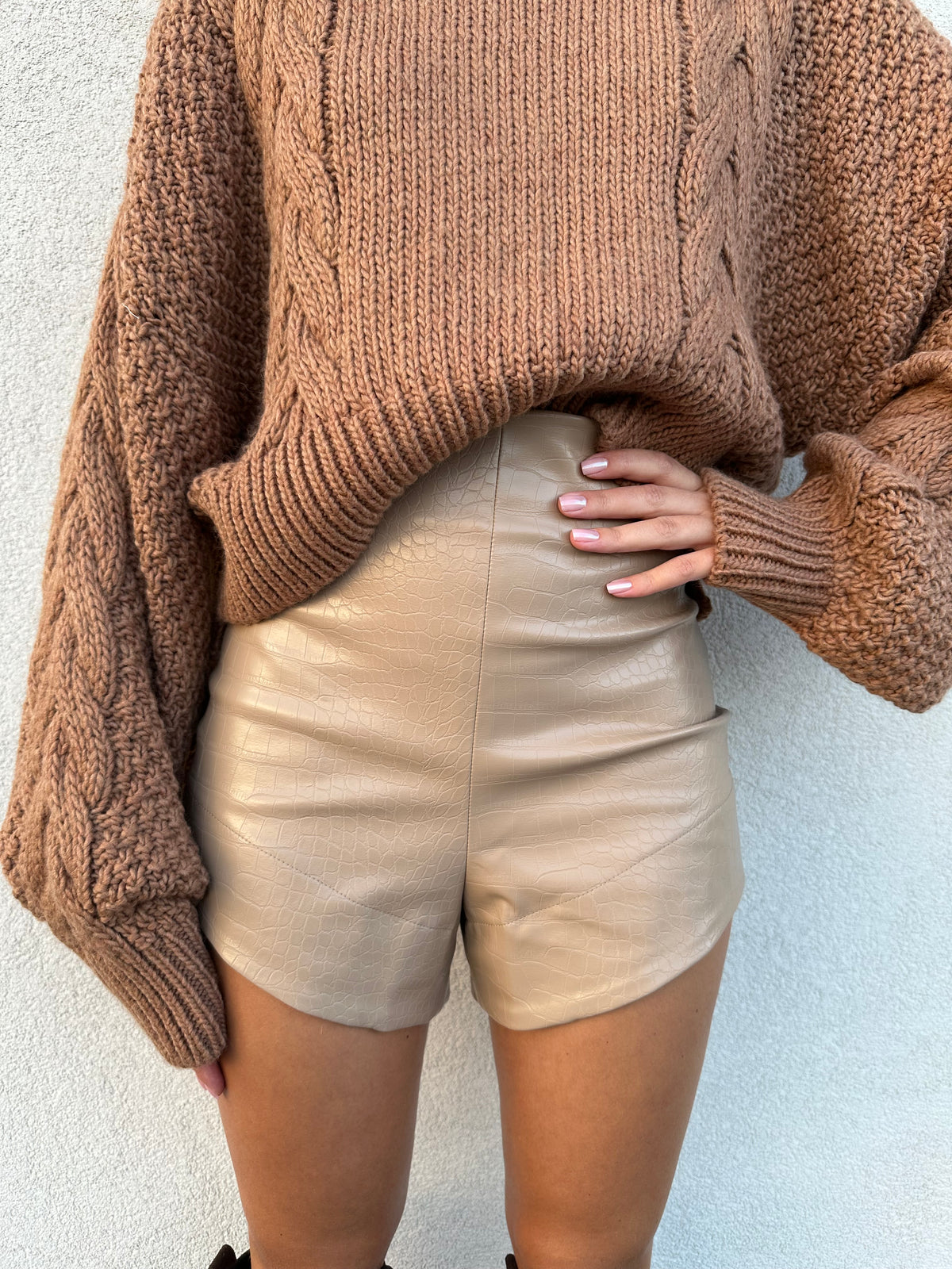 Shorts cocco BEIGE - SILENCE LIMITED