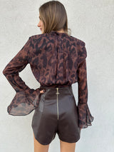 Camicia WILD BROWN - SILENCE LIMITED