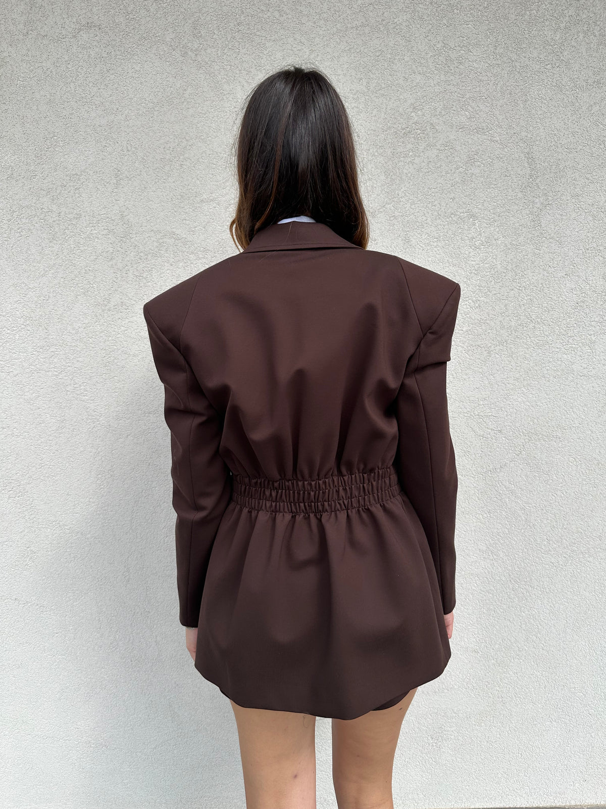 Giacca arricciata MORO - SILENCE LIMITED