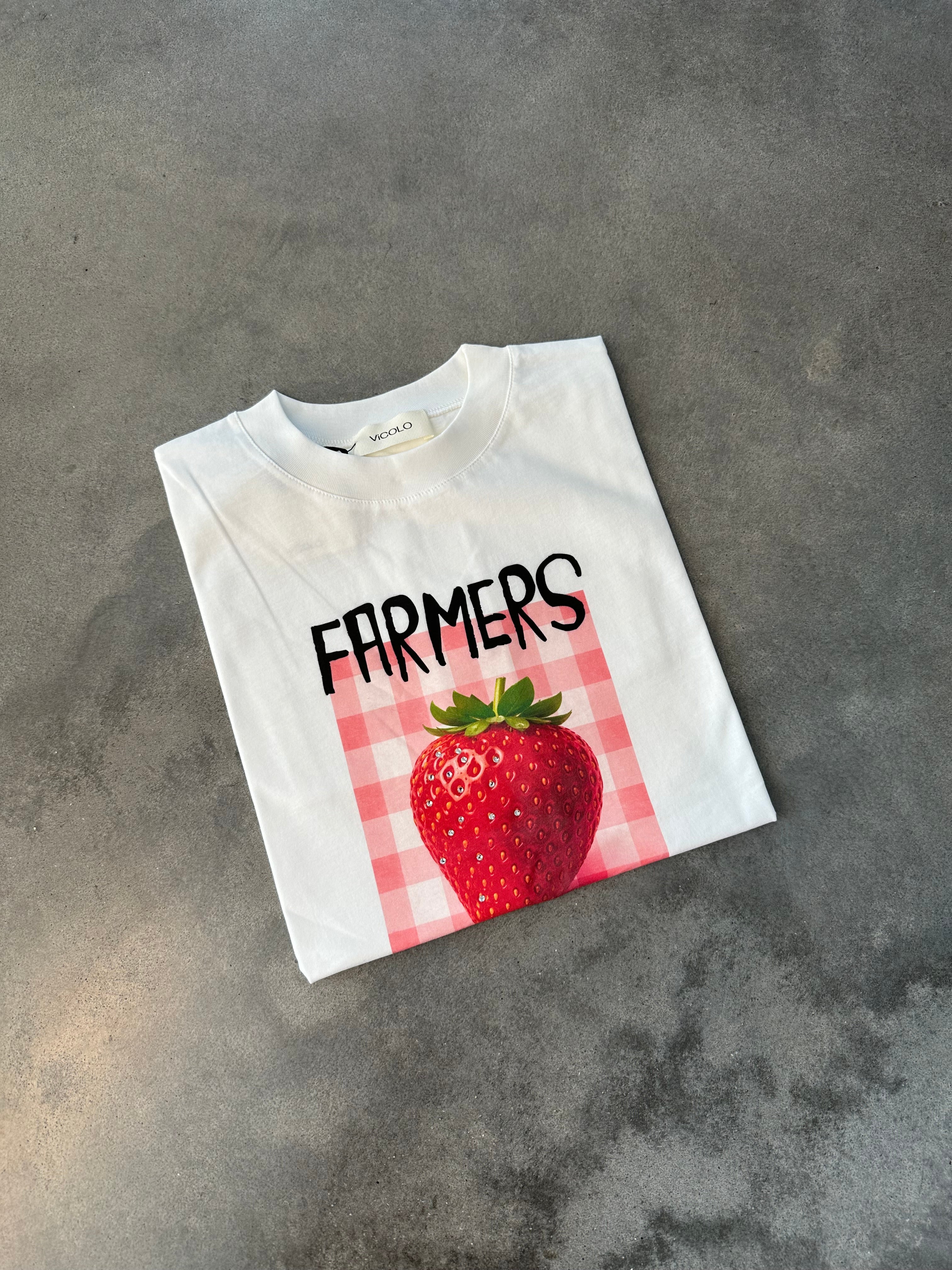 T-shirt over FRAGOLA - VICOLO