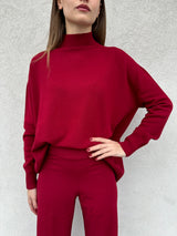 Maglia lupetto CILIEGIA - KONTATTO