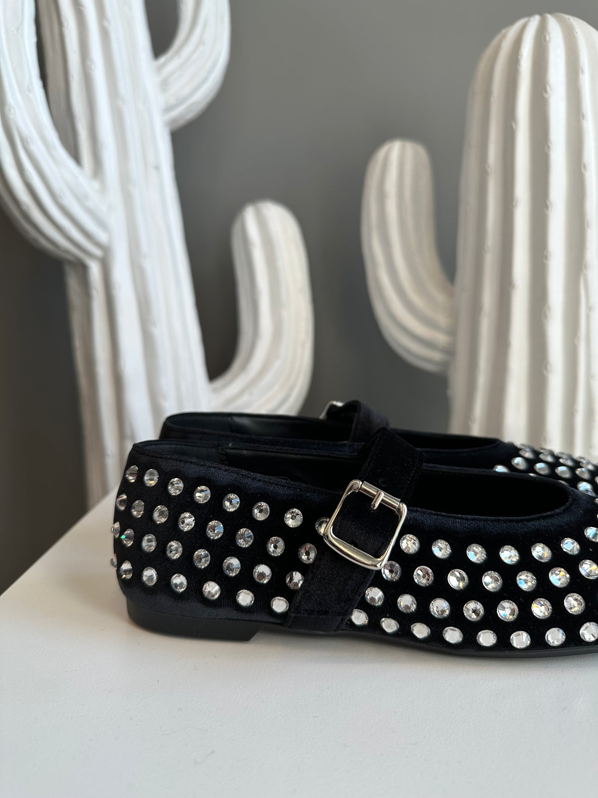 Ballerine strass NERA - OVYÈ