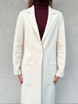 Cappotto lungo PANNA - VICOLO