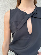 Top nodo NERO - PATRIZIA PEPE