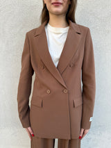 Giacca doppiopetto MOKA - HINNOMINATE