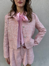 Giacchino paillettes ROSA - VICOLO