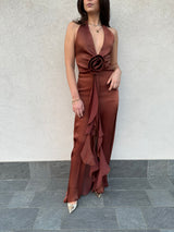 Abito ROSABELL brown - SILENCE LIMITED