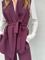 Gilet bordeaux - VICOLO