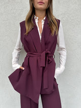 Gilet bordeaux - VICOLO