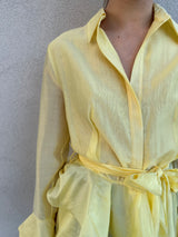 Camicia petalo GIALLA - BABYLON