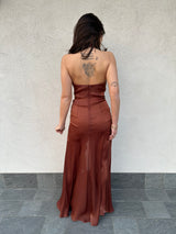 Abito ROSABELL brown - SILENCE LIMITED