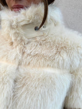 Ecopelliccia fluffy panna - PATRIZIA PEPE