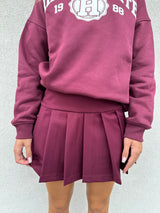 Shorts pieghe BORDEAUX - HINNOMINATE