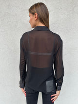 Camicia trasparente NERA - SILENCE LIMITED