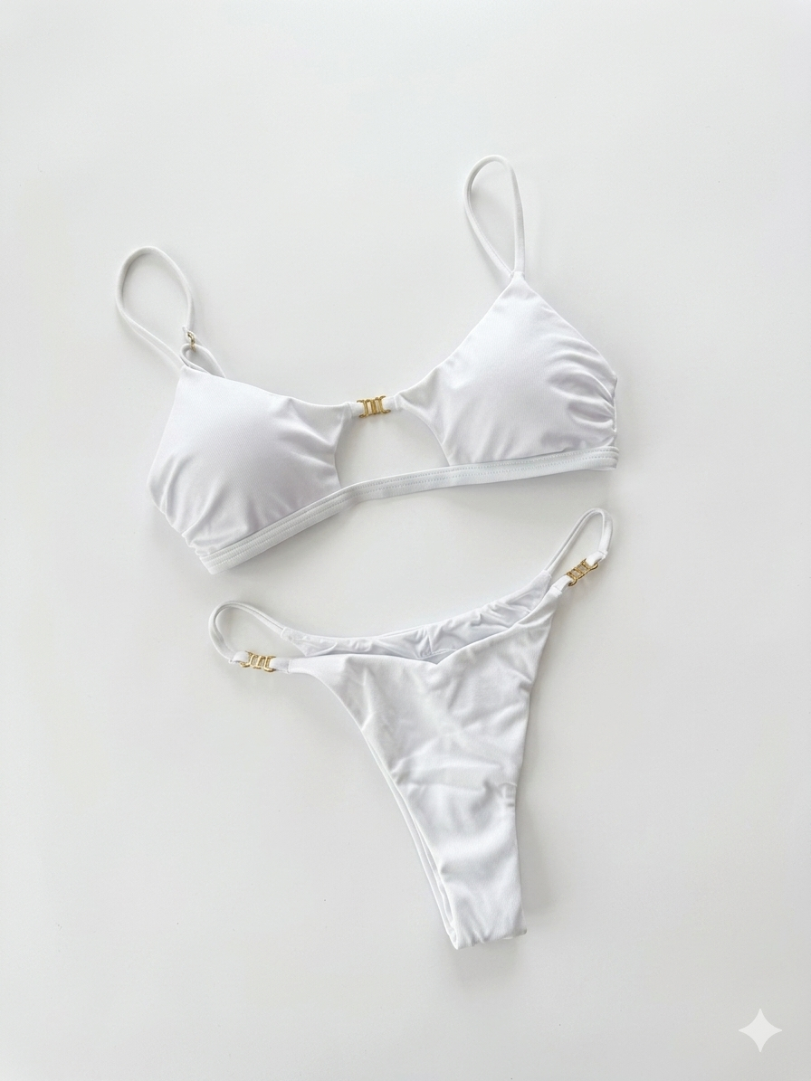 Bikini top buco BIANCO - MATINÉE