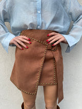 Gonna borchie CUOIO - ANNAROCK