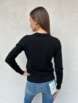 Girocollo basic NERO - VICOLO