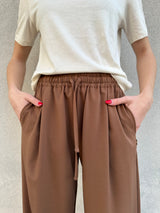 Pantalone coulisse MOKA - HINNOMINATE