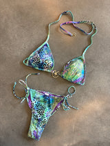 Bikini triangolo stella PATCH ANIMALIER - 4GIVENESS