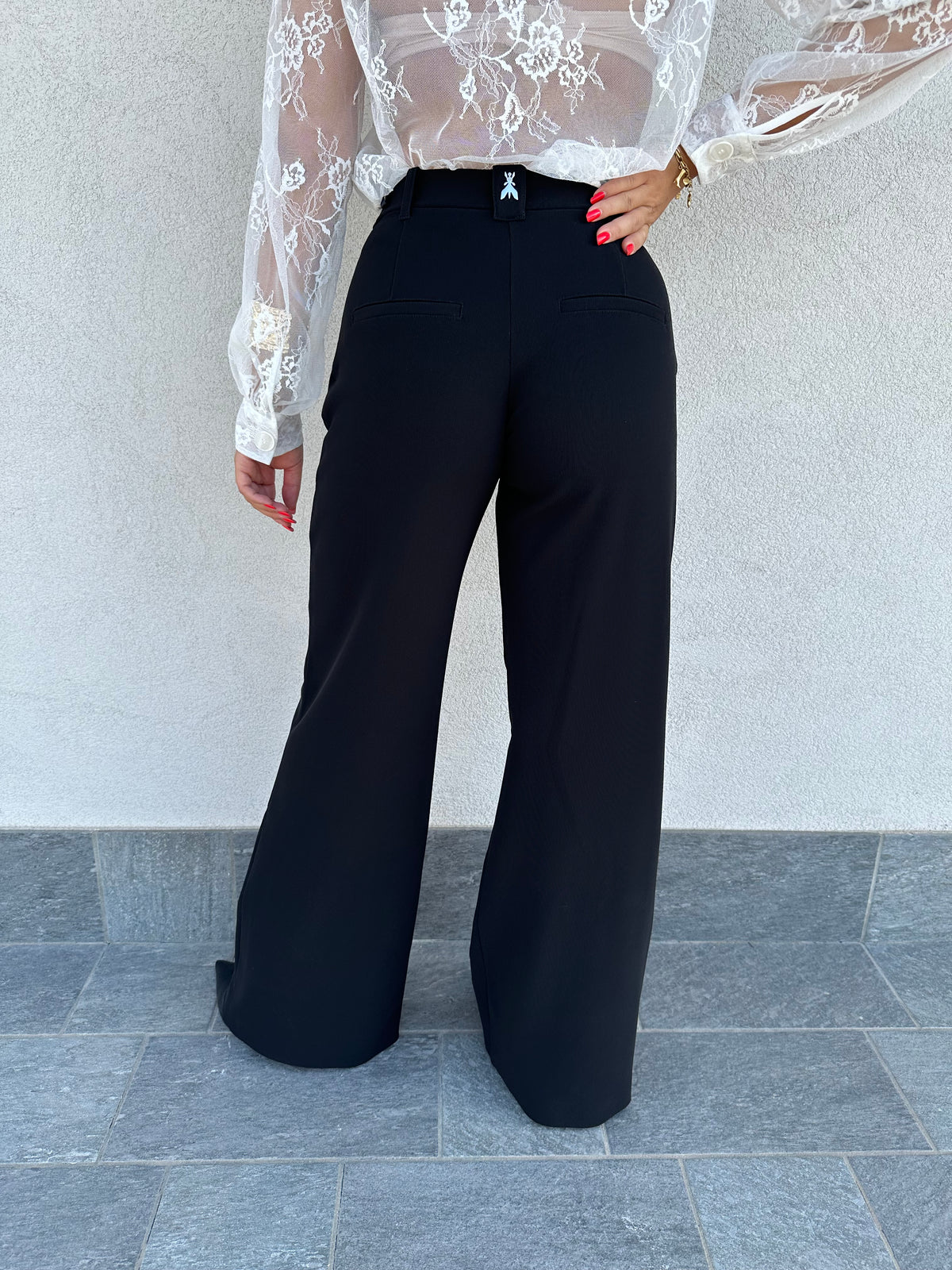 Pantalone palazzo NERO - PATRIZIA PEPE