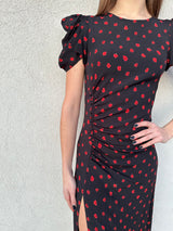 Abito Kristel ROSELLINE NERO - MAR DE MARGARITAS