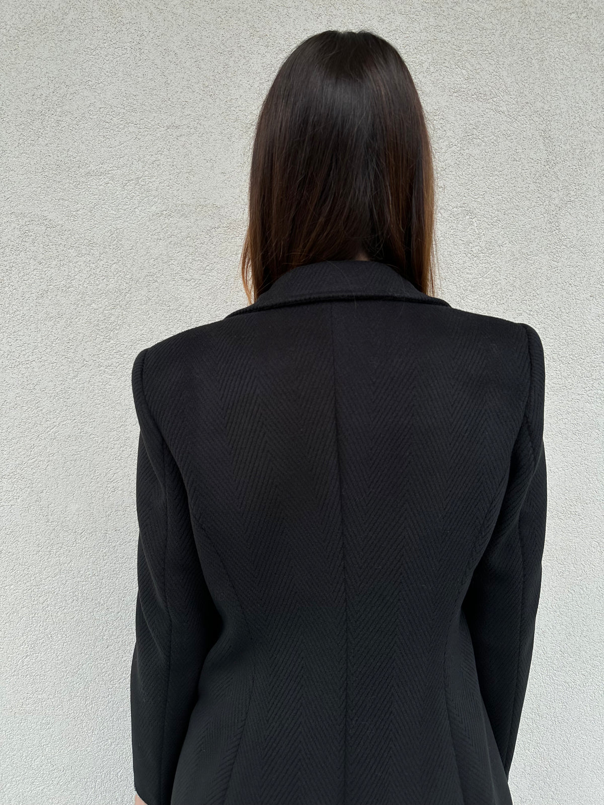 Cappotto lungo NERO - SILENCE LIMITED
