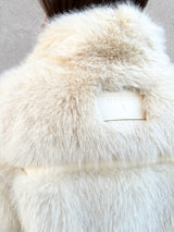 Ecopelliccia fluffy panna - PATRIZIA PEPE