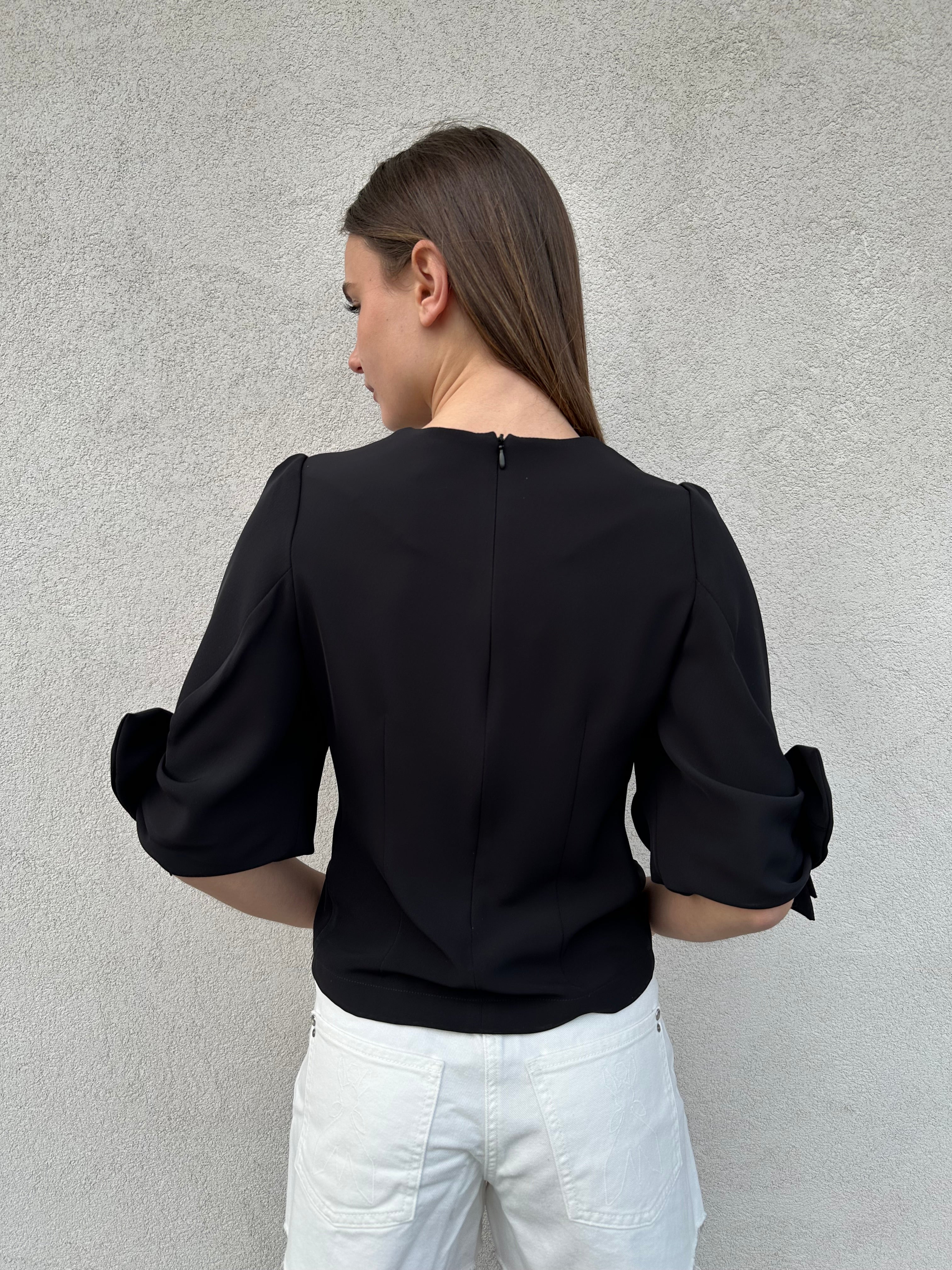 Maglia fiocchi NERA - VICOLO