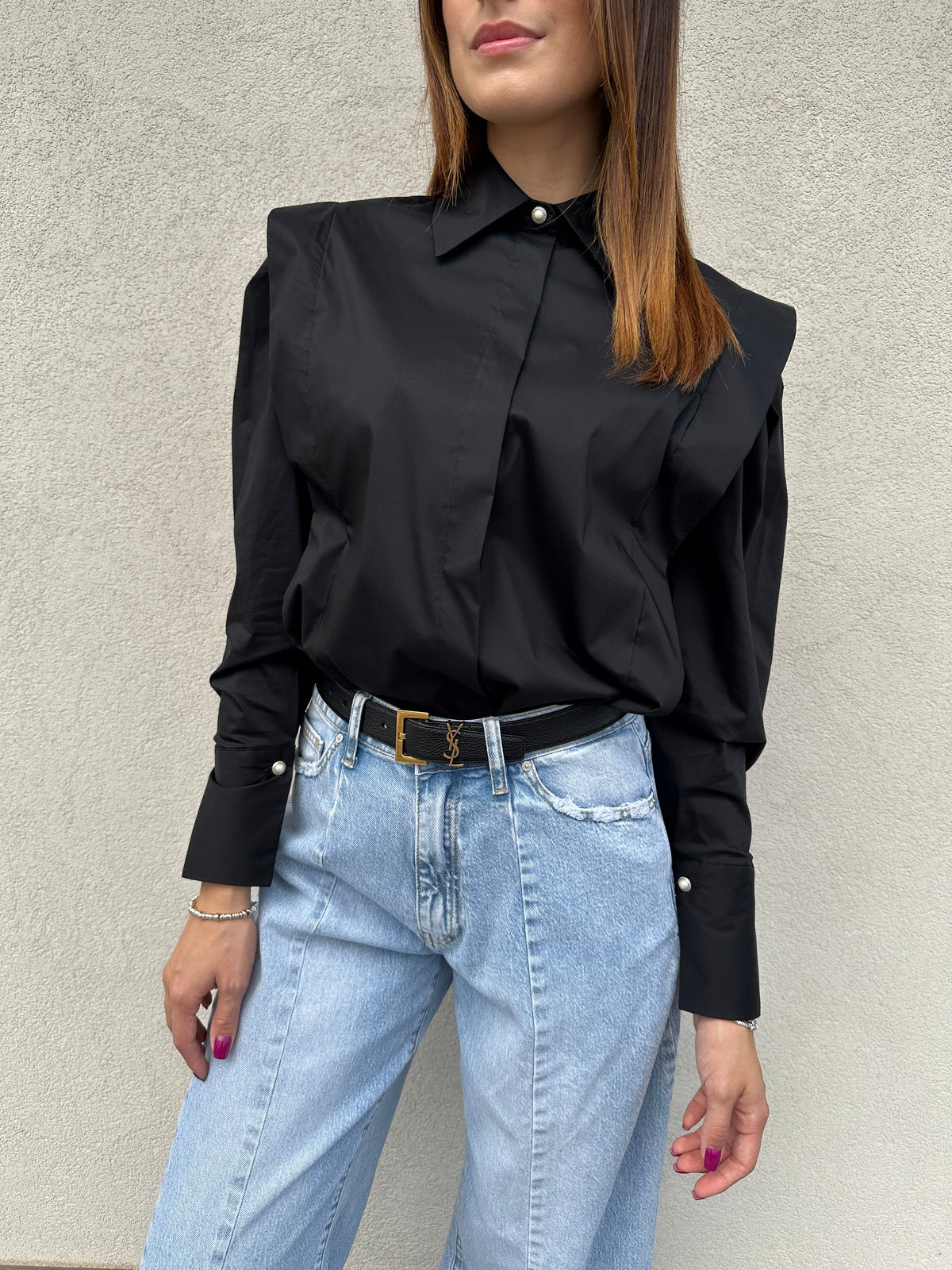 Camicia Yvonne NERA - SILENCE LIMITED