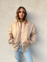 Bomber nylon BEIGE - HINNOMINATE