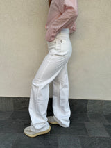 Jeans wide leg BIANCO - PATRIZIA PEPE