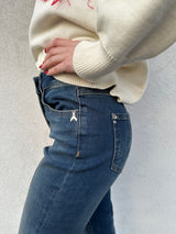 Jeans flare con riga - PATRIZIA PEPE