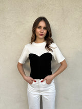 Maglia scollo cuore - PATRIZIA PEPE