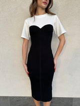 Abito cuore midi - PATRIZIA PEPE