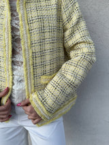 Giacchina chanel GIALLA - VICOLO