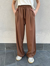 Pantalone coulisse MOKA - HINNOMINATE