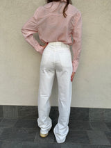 Jeans wide leg BIANCO - PATRIZIA PEPE