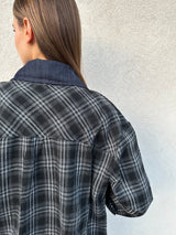 Camicia check strass - CORSARO